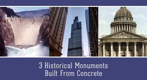 These three historical concrete monuments will surprise you.