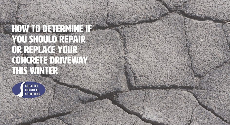 Replace or repair your concrete driveway
