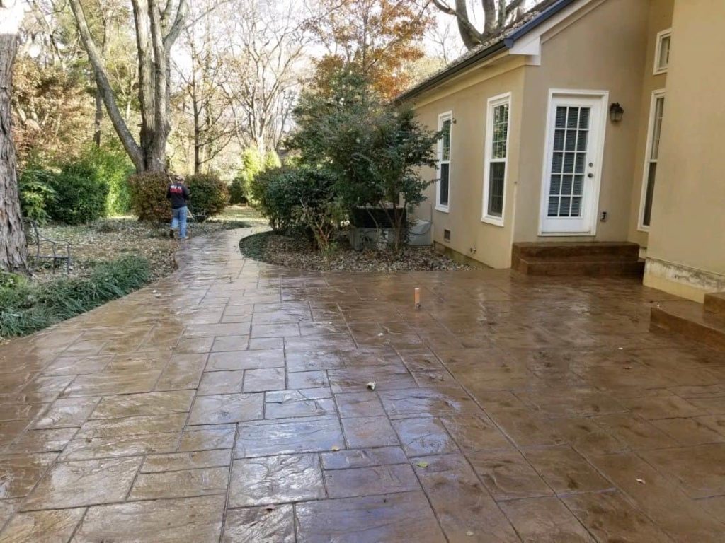 Beautify your Nashville outdoors with stamped concrete