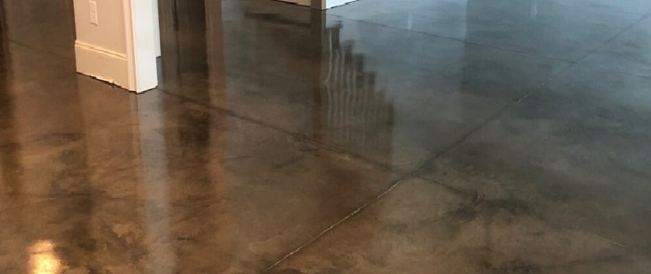 Concrete staining services in Middle Tennessee