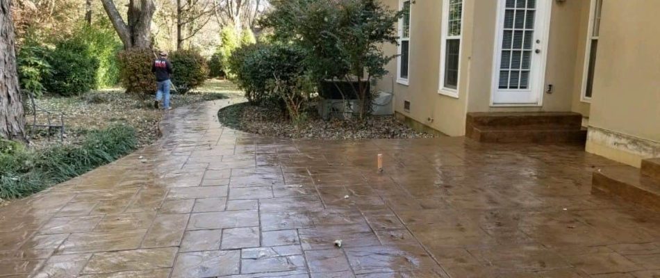 nashville stamped outdoors Beautify your Nashville outdoors with stamped concrete