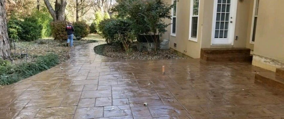 Beautify your Nashville outdoors with stamped concrete